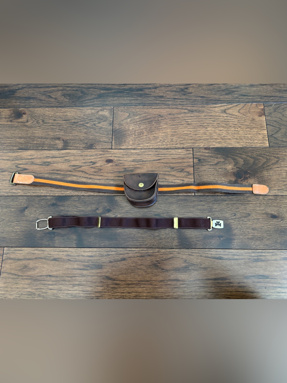 Vintage Brownie/Girl Guide belts